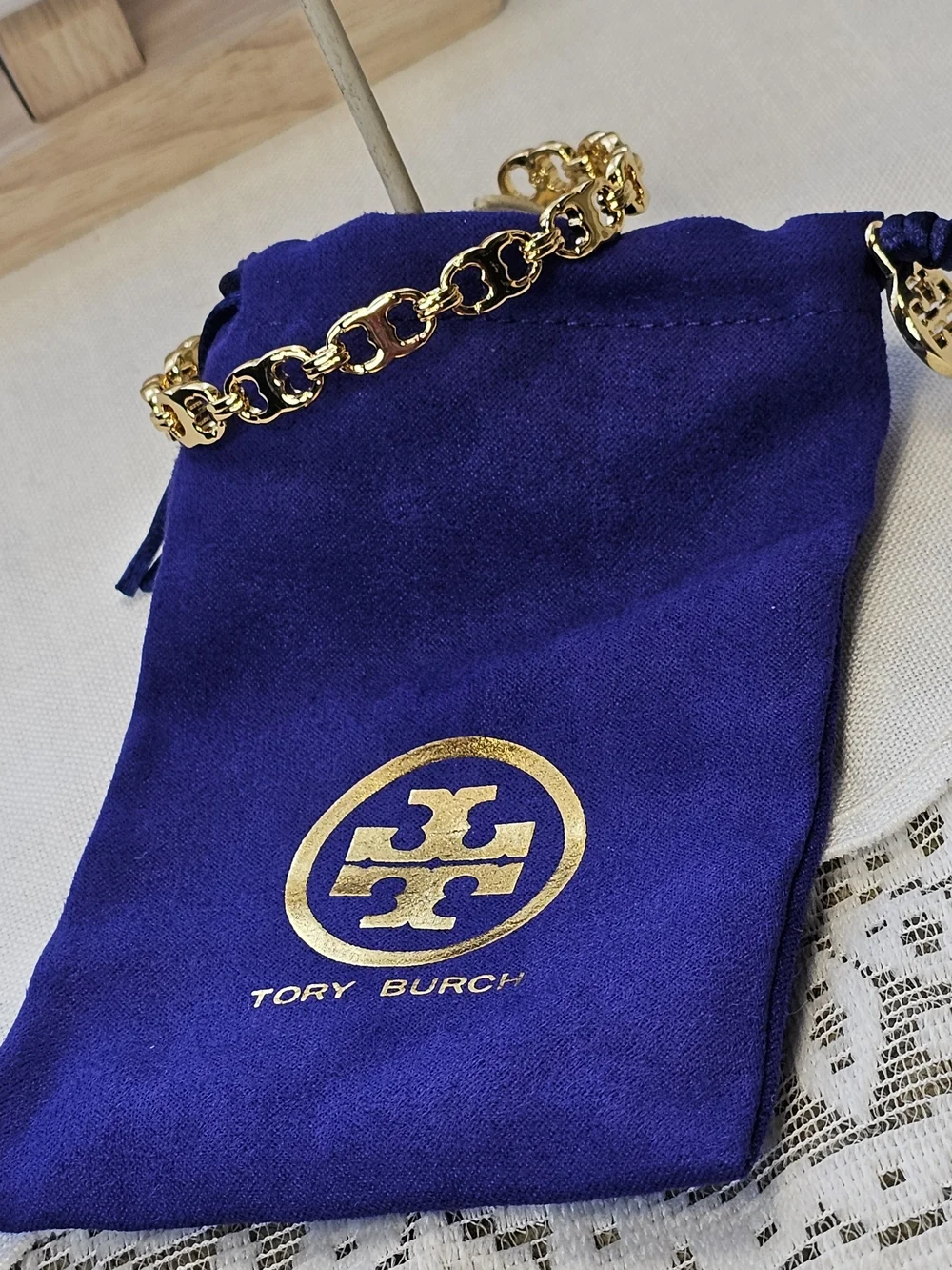 Tory Burch Gemini Link Bracelet New With Dustbag